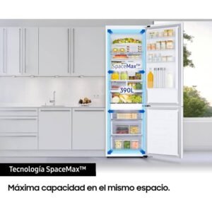frigo combi samsung rb38c605cww/ef 203×60 nf blanco clase/c
