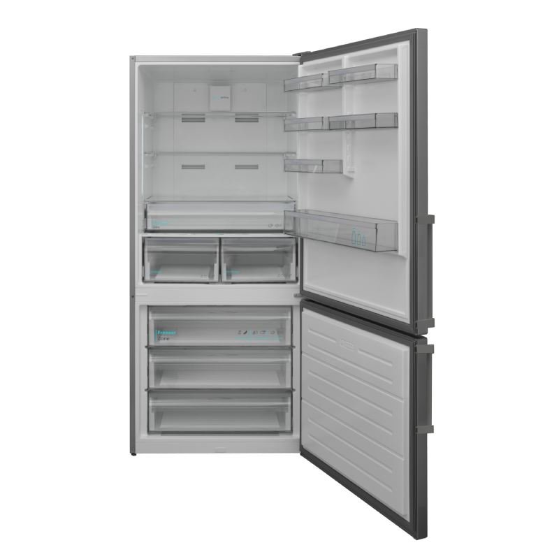 frigo combi sharp sjnba35chxpees 186×84 nf inox xxl clase/e - Imagen 2