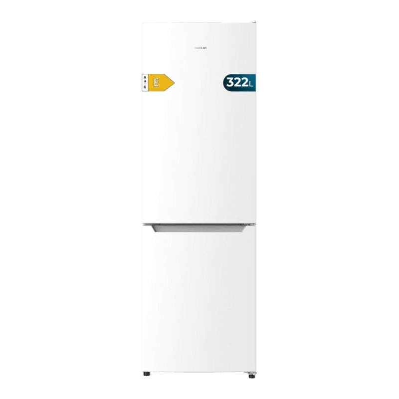 frigo.combi cecotec 02428 blanco 186×60 clase e