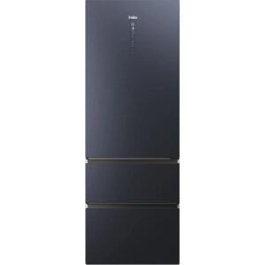 frigo.combi haier htw7720enmb 200×70 nf negro clase/e