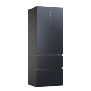 frigo.combi haier htw7720enmb 200×70 nf negro clase/e