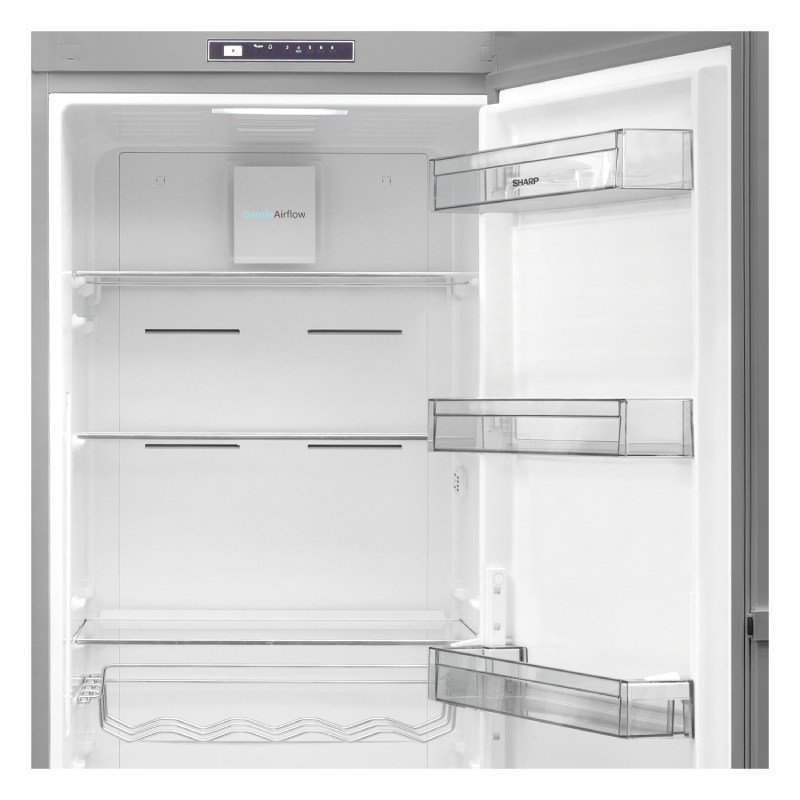 frigorífico sharp sjlc11cmxpees 186×60 nf 1p pet inox - Imagen 3