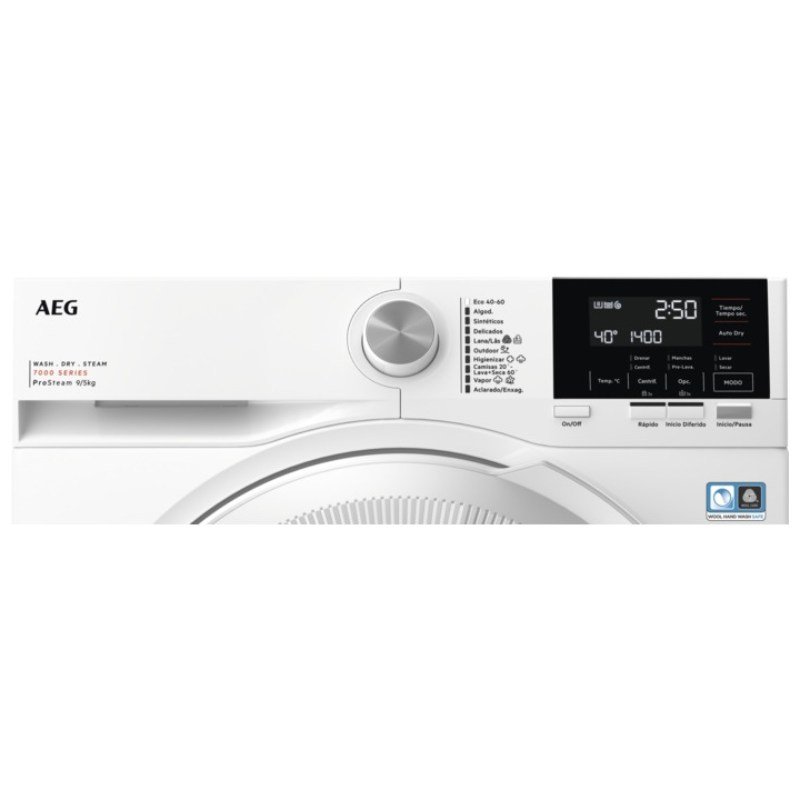 lavad-secadora aeg lwr7194m2b 9/5k 1400r - Imagen 2