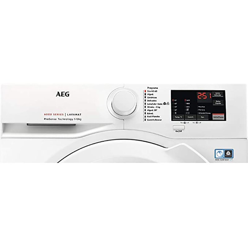 lavadora aeg l6fbi147p 10kg 1400rpm dsp inverter - Imagen 3