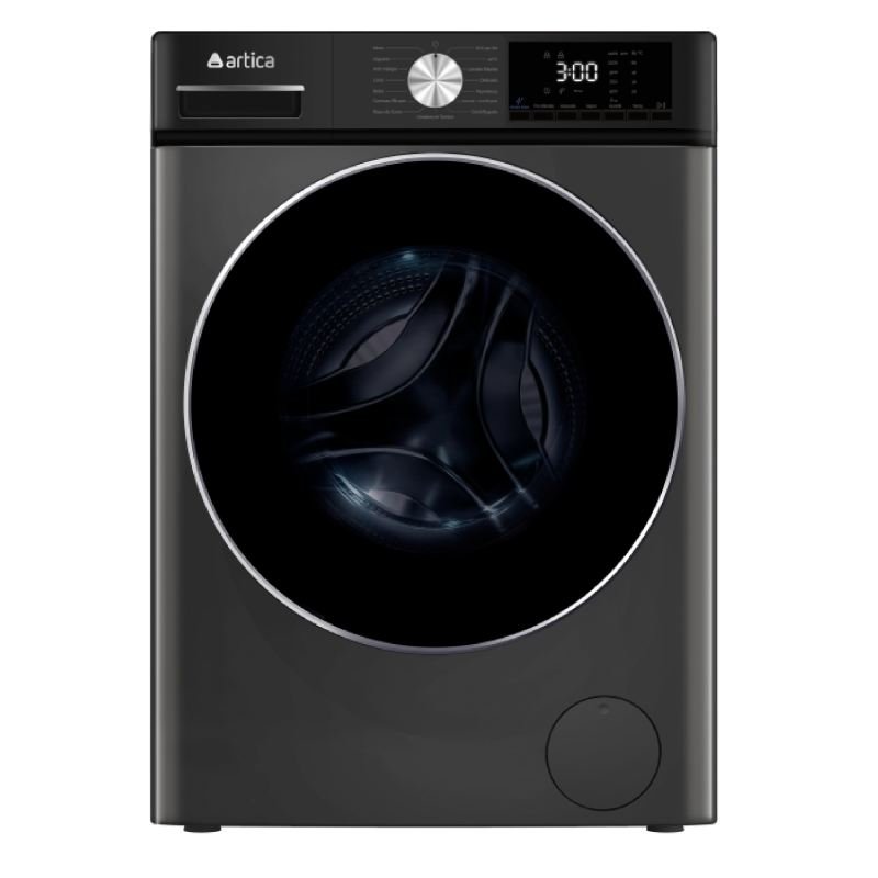 lavadora artica al101400afdi 10k 1400r dark inox