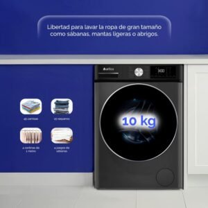 lavadora artica al101400afdi 10k 1400r dark inox