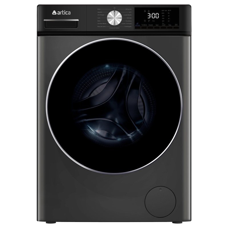 lavadora artica al81400afdi 8 k 1400r dark inox clase/a