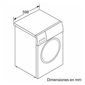Lavadora Bosch wgg254z1es 10kg 1400rpm