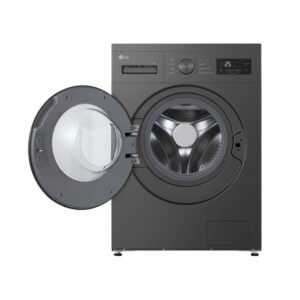 lavadora c/frontal lg f4a1009ndk 9k 1400r grafito inv tapa extra