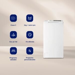 lavadora c/sup. artica al71200ctb 7k 1200r bco