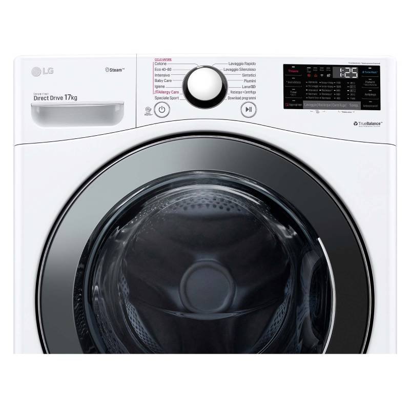 lavadora lg f1p1cy2w 17k 1200rpm tbwash steam smart - Imagen 3