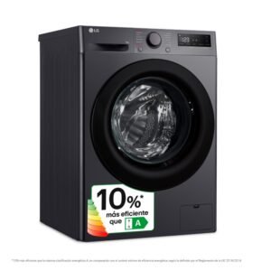 lavadora lg f4wr5009a6m 9k 1400r inox grafito steam clase/a