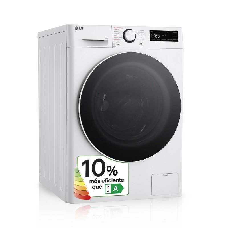 lavadora lg f4wr6010a0w 10k 1400r bca steam - Imagen 2