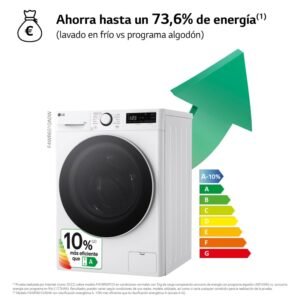 lavadora lg f4wr6010a0w 10k 1400r bca steam