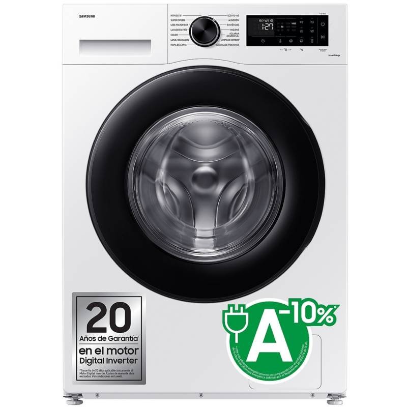 lavadora samsung ww11dg5b25aeec 11kg 1400rpm blanco