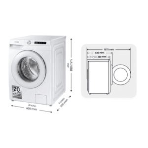 lavadora samsung ww12t504dtw 12k 1400r bca
