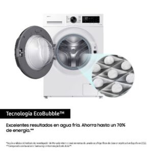 lavadora samsung ww80cgc04daeec 8k 1400r smart a