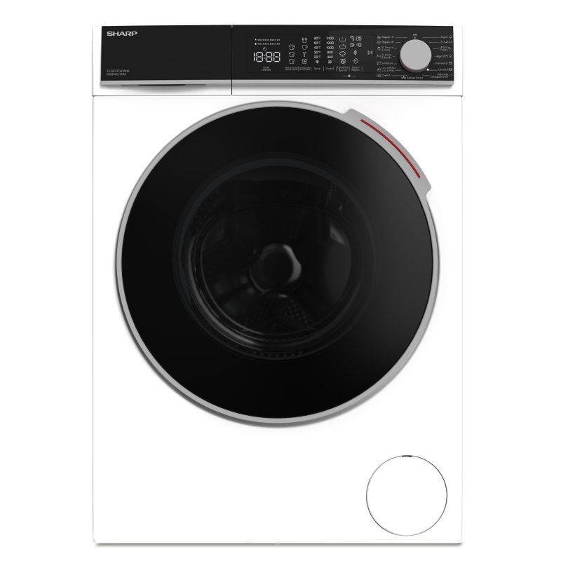 lavadora sharp esnfl814cwna 8k 1400r dsp clase/a