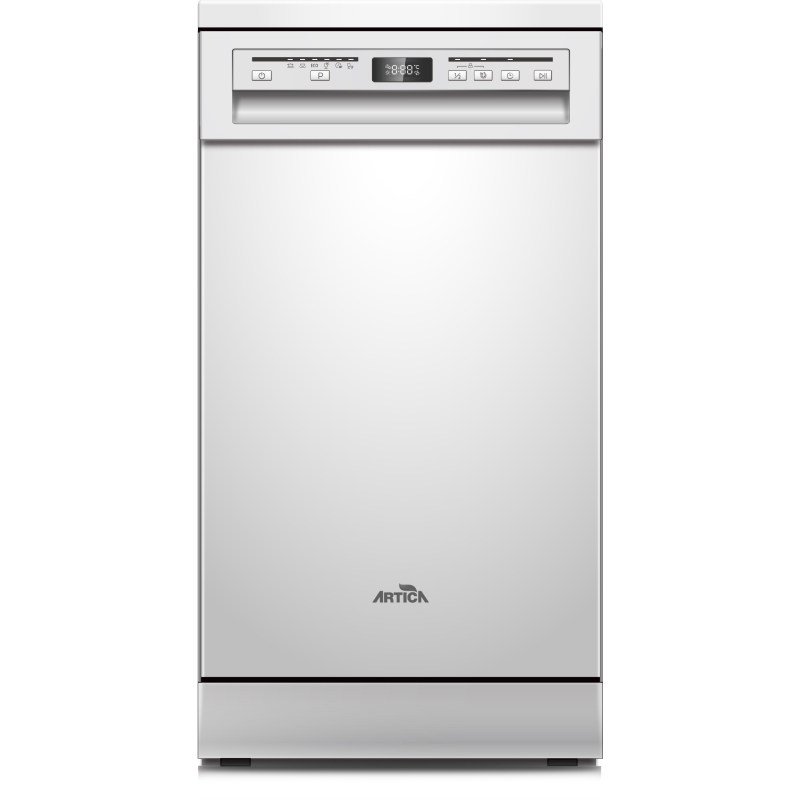 lavavajillas 45cm artica alv6450dw bco dsp 49db blanco e