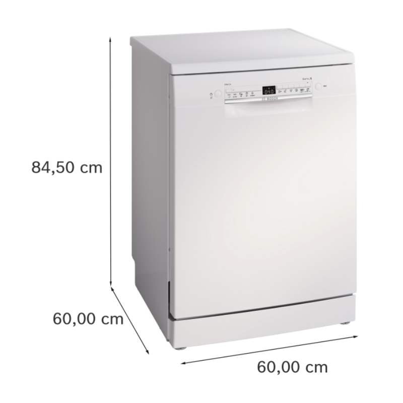 lavavajillas 60cm bosch sms2htw06e 5p 46dba bco - Imagen 3