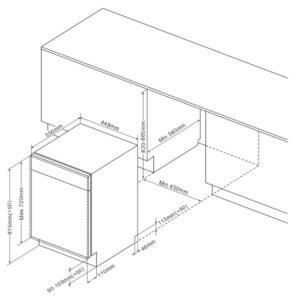lavavajillas int 45cm artica alvi64500d 47db 10serv e