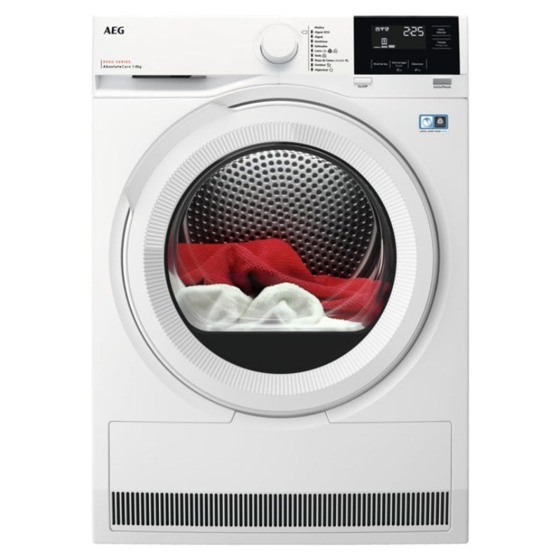 secadora aeg tr818a2ob 8k bc bca dsp nueva clase/c