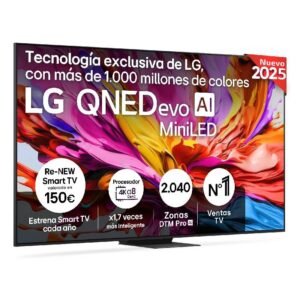 television 100″ 100qned86a6 uhd qned evo miniled alfa8