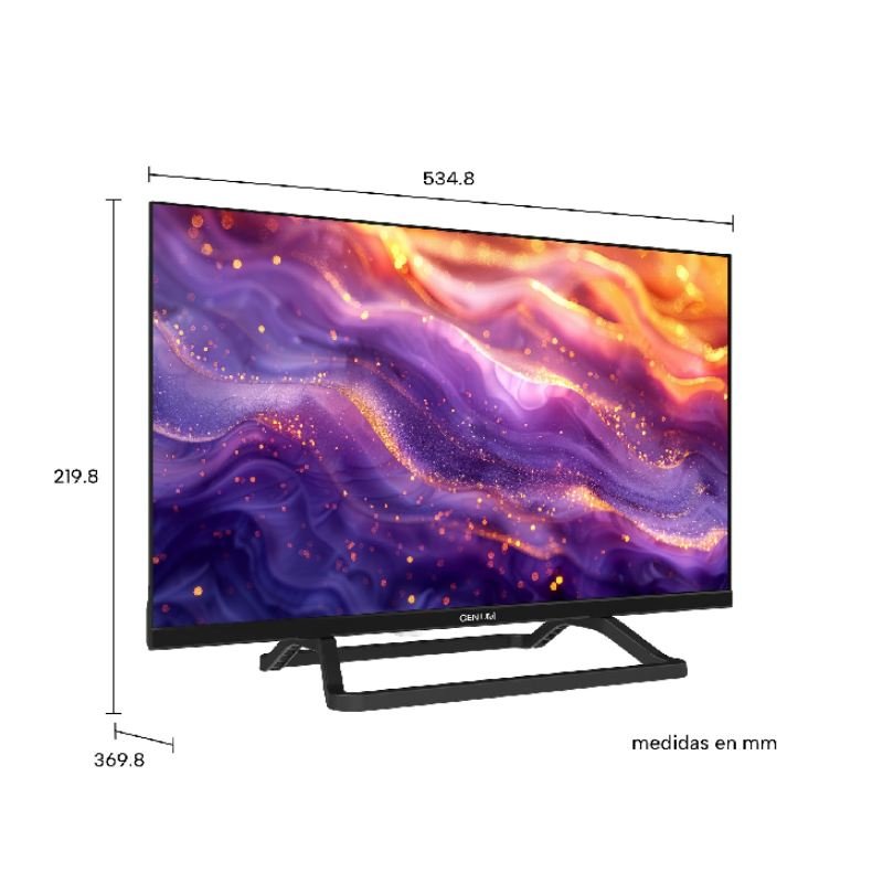 television genium 24″ gtv24hd hd webos - Imagen 5
