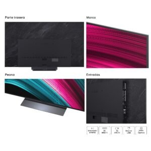television lg 65″ 65c54la uhd oled evo alfa9 144hz