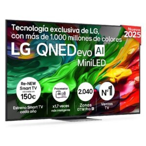 television lg 75″ 75qned87a6b uhd qned evo miniled alfa8