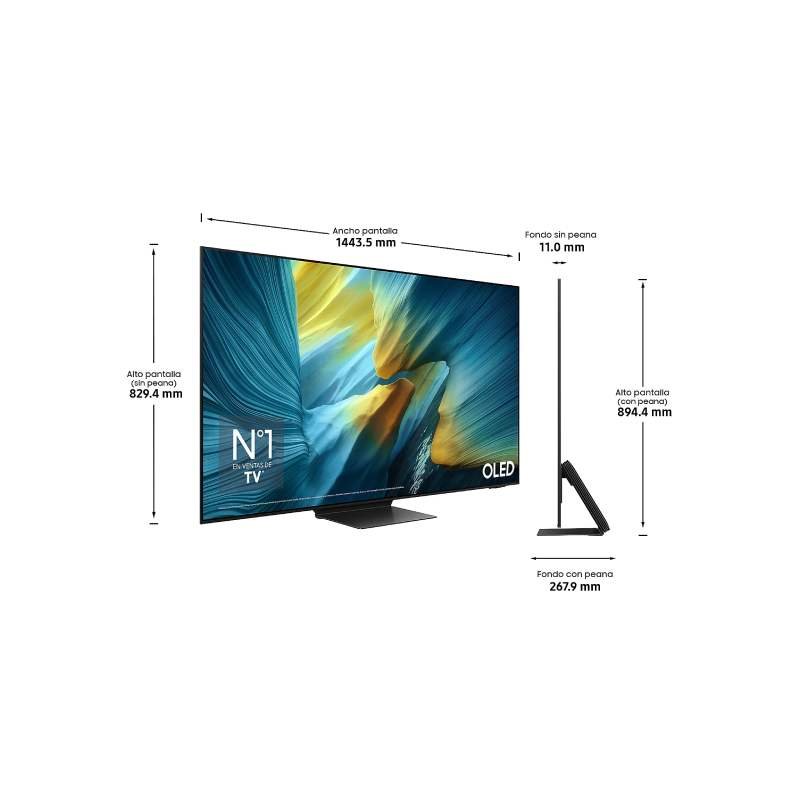 television samsung 65″ tq65s95f uhd oled smart tv 165hz - Imagen 2