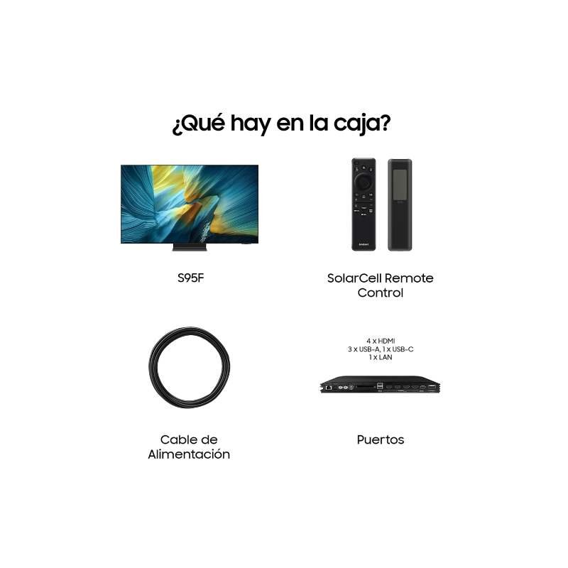 television samsung 65″ tq65s95f uhd oled smart tv 165hz - Imagen 3