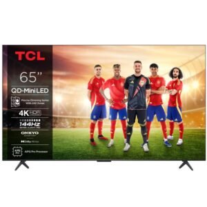 television tcl 65″ 65c6k uhd miniled googletv 144hz onkyo