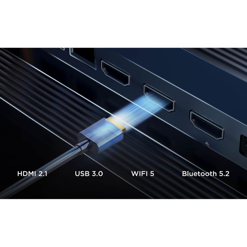 television tcl 75″ 75p7k uhd qled googletv dolby atmos - Imagen 4