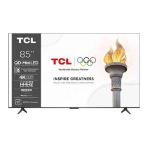 television tcl 85″ 85c6k uhd miniled googletv 144hz onkyo