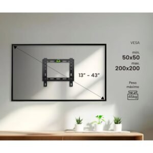 soporte tv genium fijo gspf43 45kg 13-43