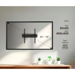soporte tv genium fijo gspf75 45kg 32-75