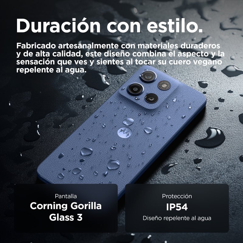 smartphone motorola g15 8/512 6,72″ navy peony - Imagen 3