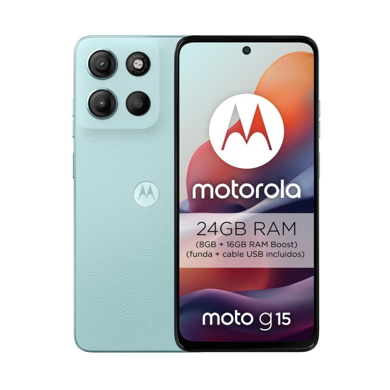 smartphone motorola g15 8/512 6,72″ satl air