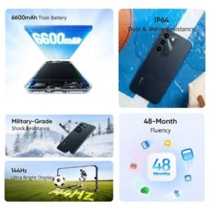 smartphone realme c100 5g 4/256 6,8″ green