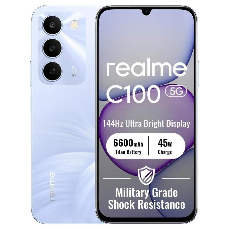 smartphone realme c100 5g 4/256 6,8″ purple