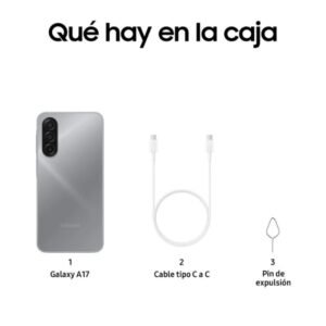 smartphone samsung a17 8/256 6,7″ gray