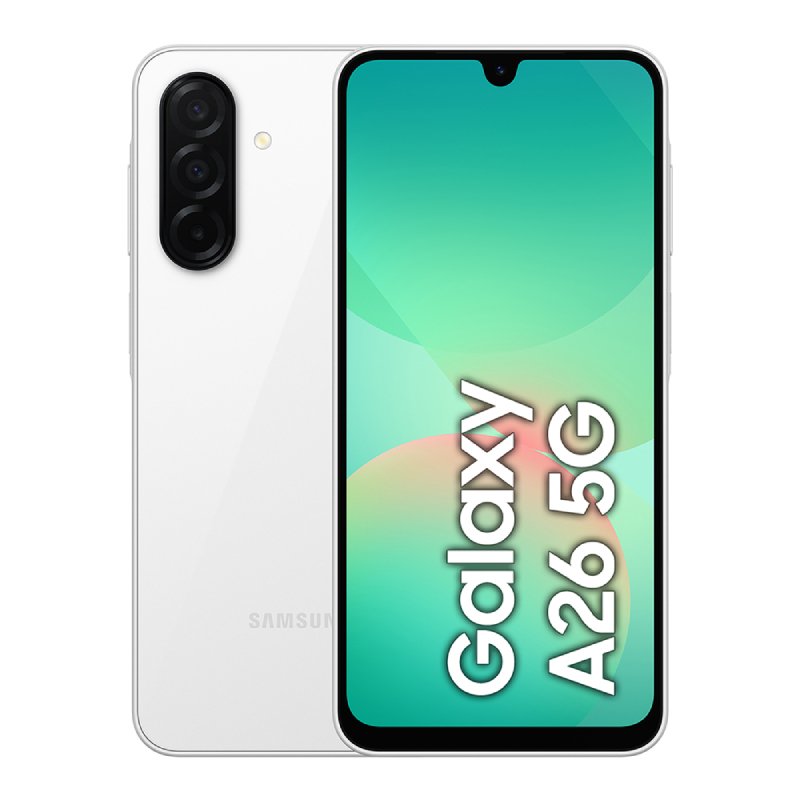 smartphone samsung a26 5g 8/256 6,7″ white