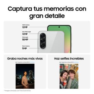 smartphone samsung a56 5g 8/128 6,7″ lightgray