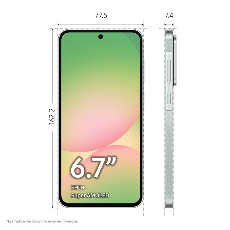 smartphone samsung a56 5g 8/128 6,7″ olive - Imagen 3