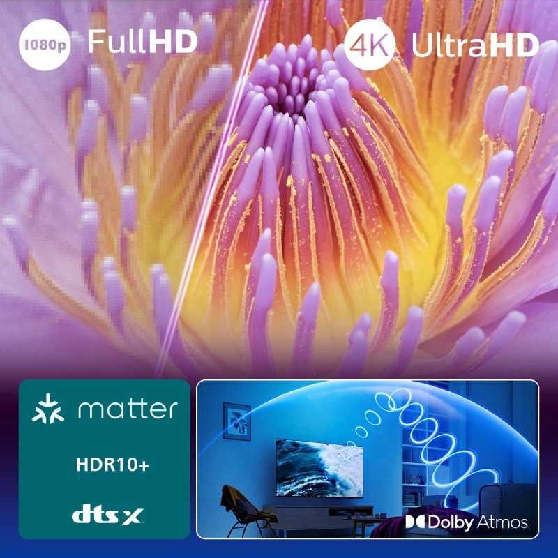 tv philips 43″ 43pus7000 uhd smart tv hdr10+ - Imagen 3