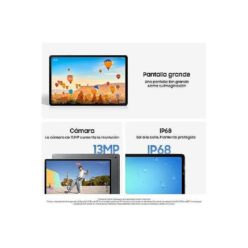 tablet samsung tab s10 fe 5g x526 8/256 10.9″ gray - Imagen 3
