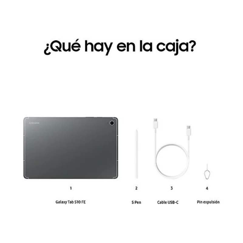 tablet samsung tab s10 fe 5g x526 8/256 10.9″ gray - Imagen 4