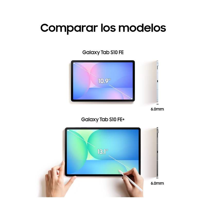 tablet samsung tab s10 fe x520 6/128 10.9″ gray - Imagen 4