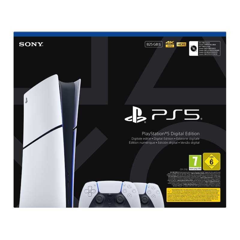 videoconsola sony ps5 digital + dualsense v3 - Imagen 2